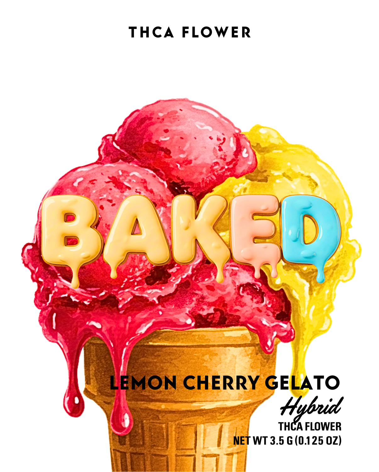 LEMON CHERRY GELATO THCA FLOWER